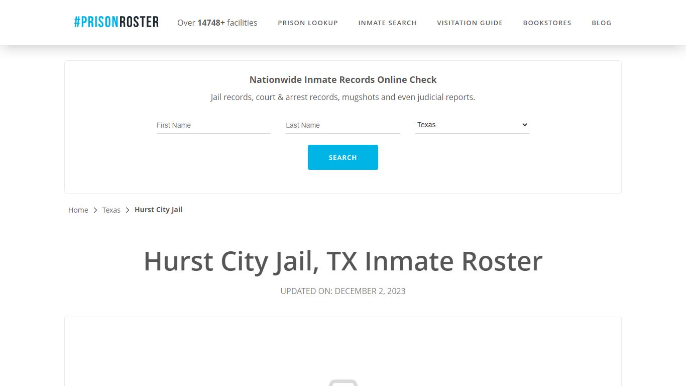 Hurst City Jail, TX Inmate Roster - Prisonroster